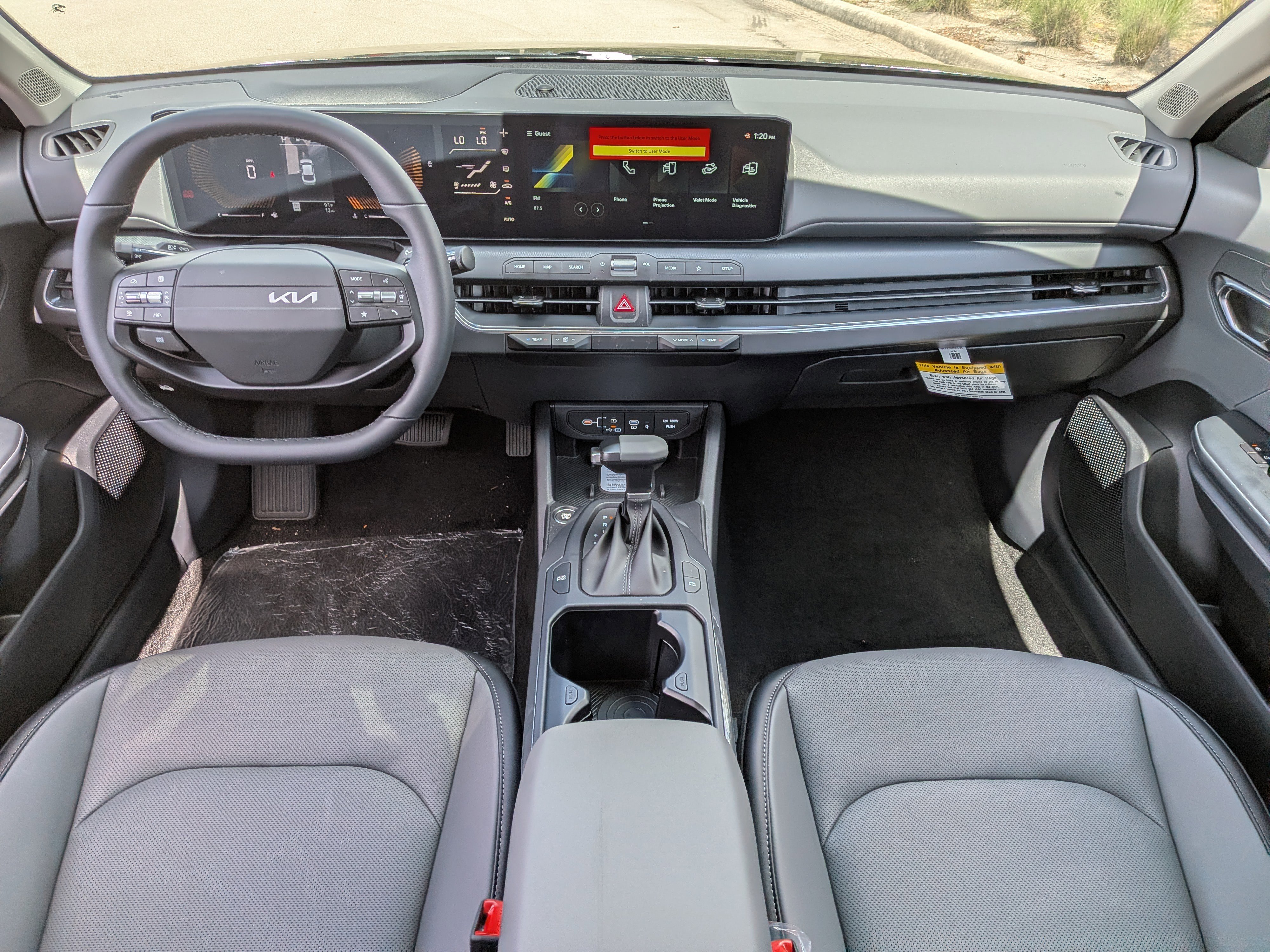 New 2026 Interstellar Gray Kia EX image 16