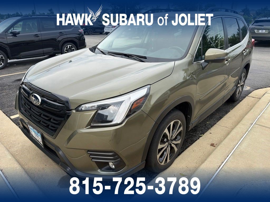 Used 2024 Autumn Green Metallic Subaru Limited image 2