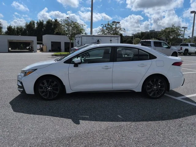 Certified Used 2025 White Toyota SE image 7