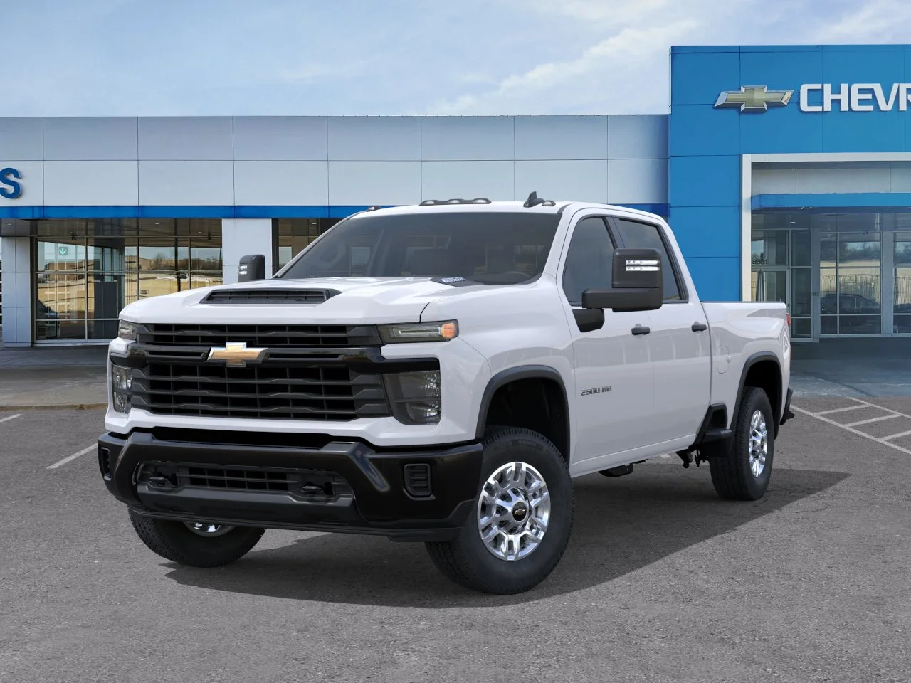 New 2026 Summit White Chevrolet Work Truck image 7