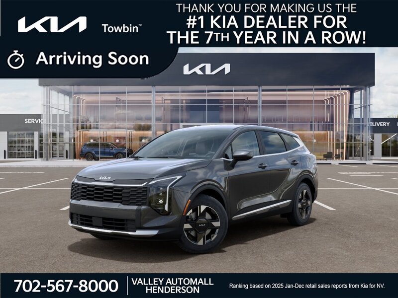New 2027 Gravity Gray Kia LX image 1