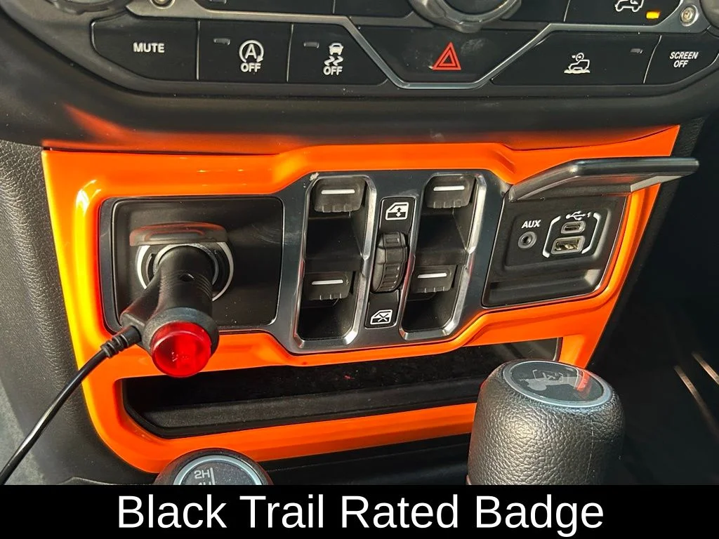 Used 2022 Black Jeep Unlimited Willys image 22