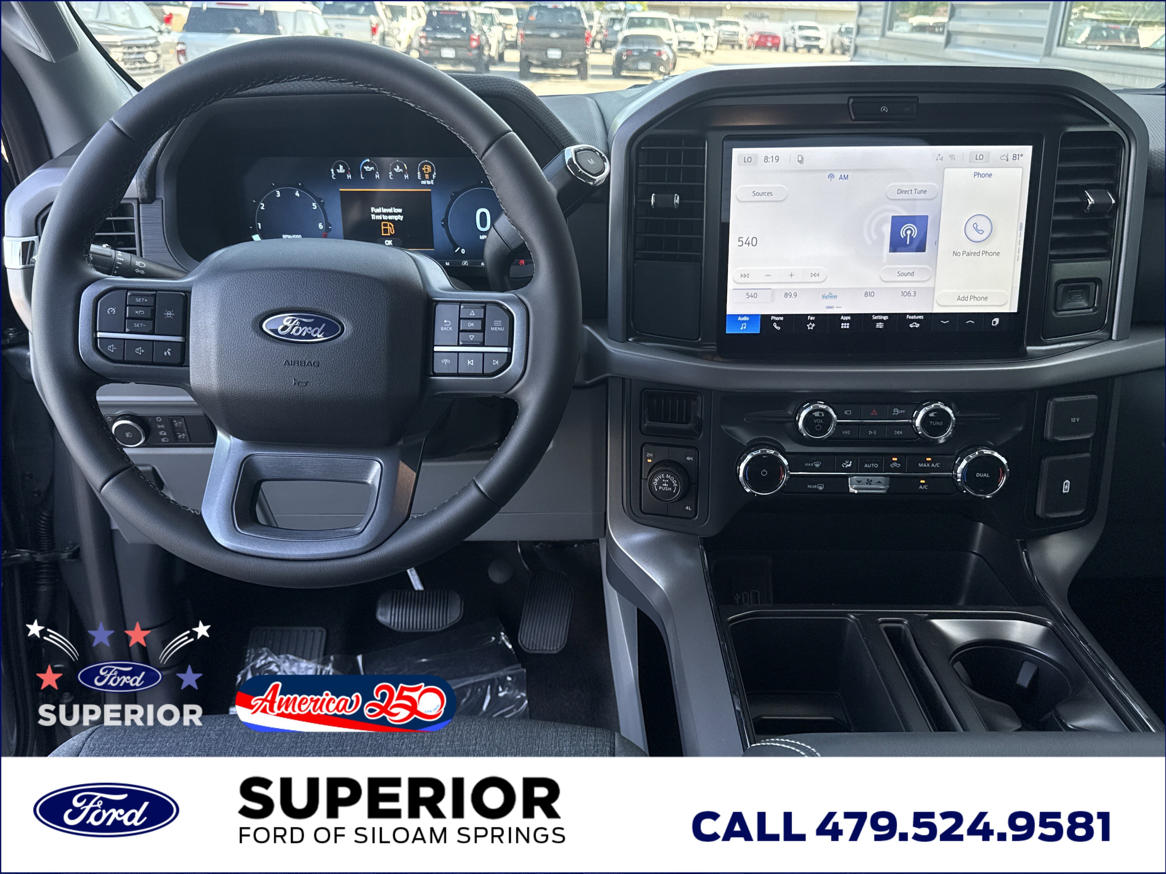 New 2026 Carbonized Gray Metallic Ford XLT 4WD image 8