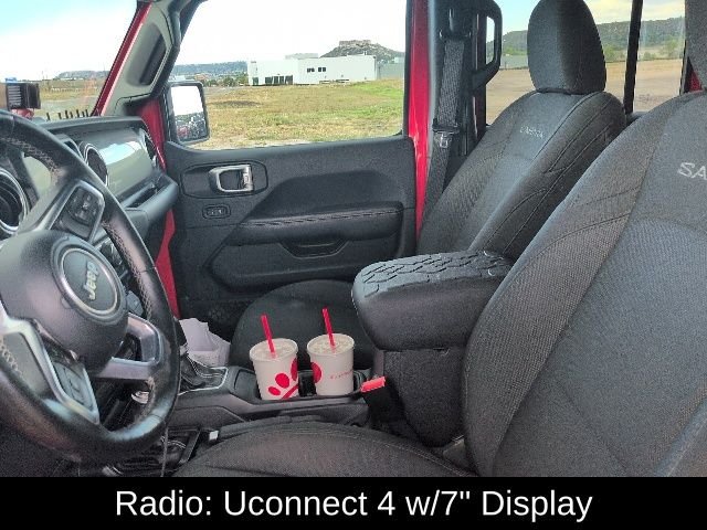 Used 2018 Firecracker Red Clearcoat Jeep Unlimited Sahara image 13