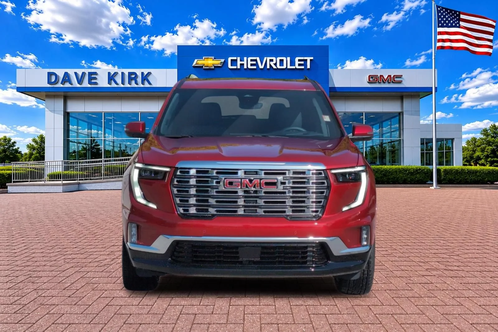 New 2026 Volcanic Red Tintcoat GMC Denali image 8