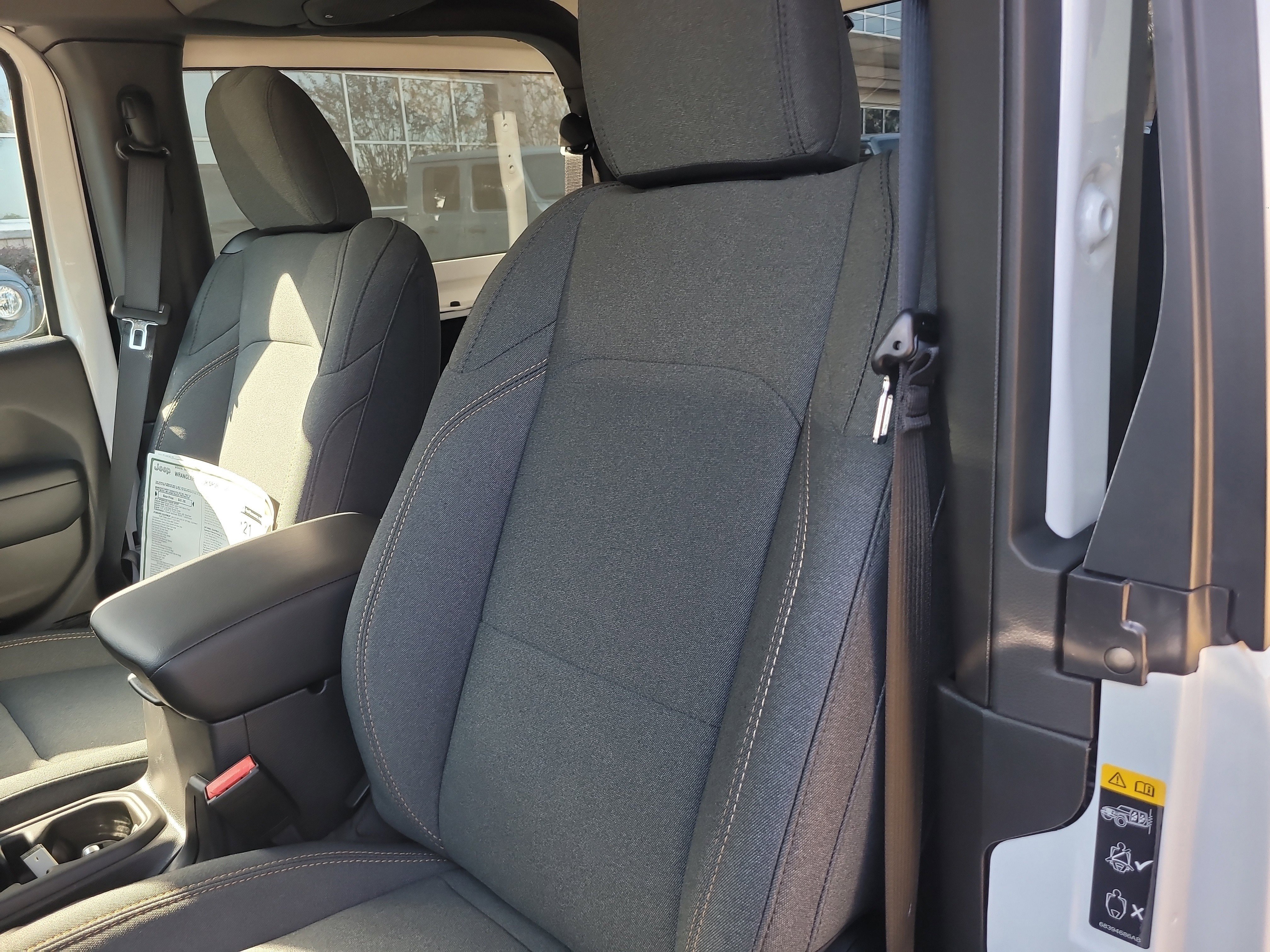 New 2026 Bright White Clearcoat Jeep Sport S image 14