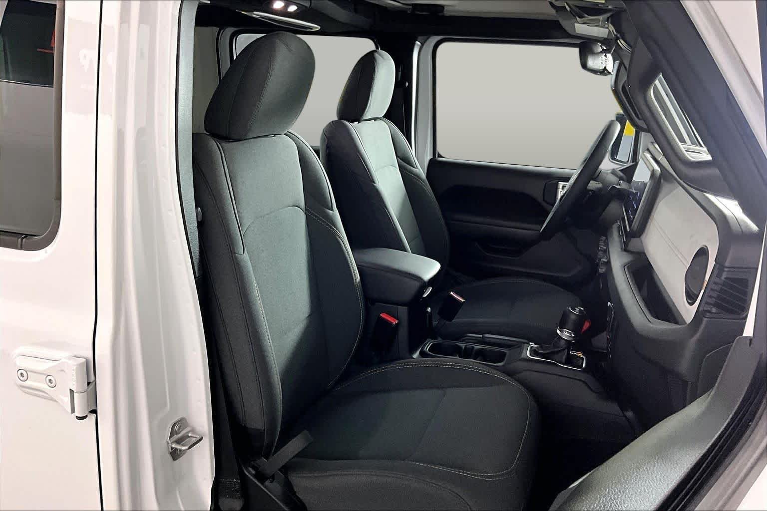 Used 2024 Bright White Clearcoat Jeep Willys image 9