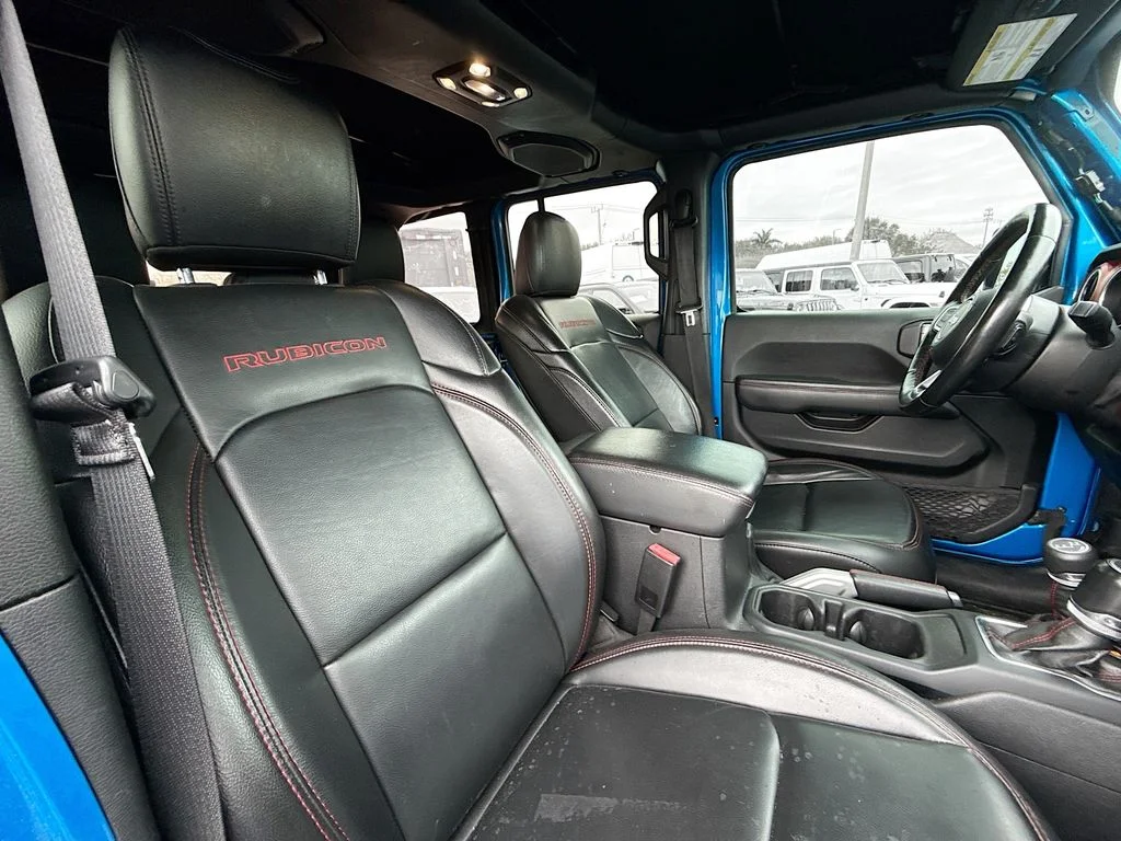 Used 2022 Blue Jeep Unlimited Rubicon image 33