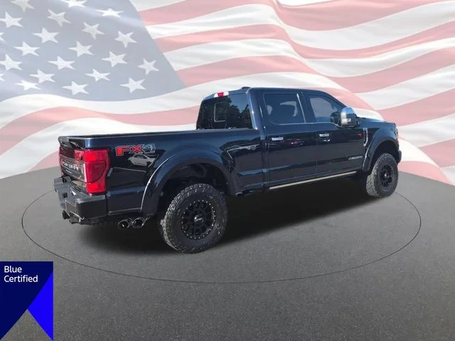 Used 2022 Blue Ford Platinum image 3