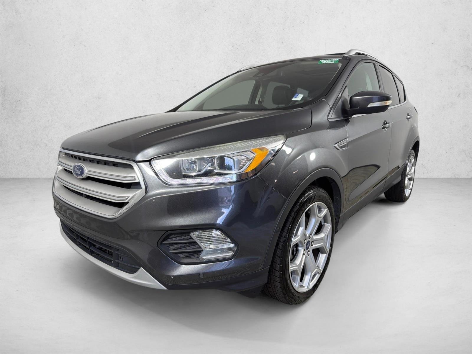 Used 2017 Magnetic Metallic Ford Titanium image 8