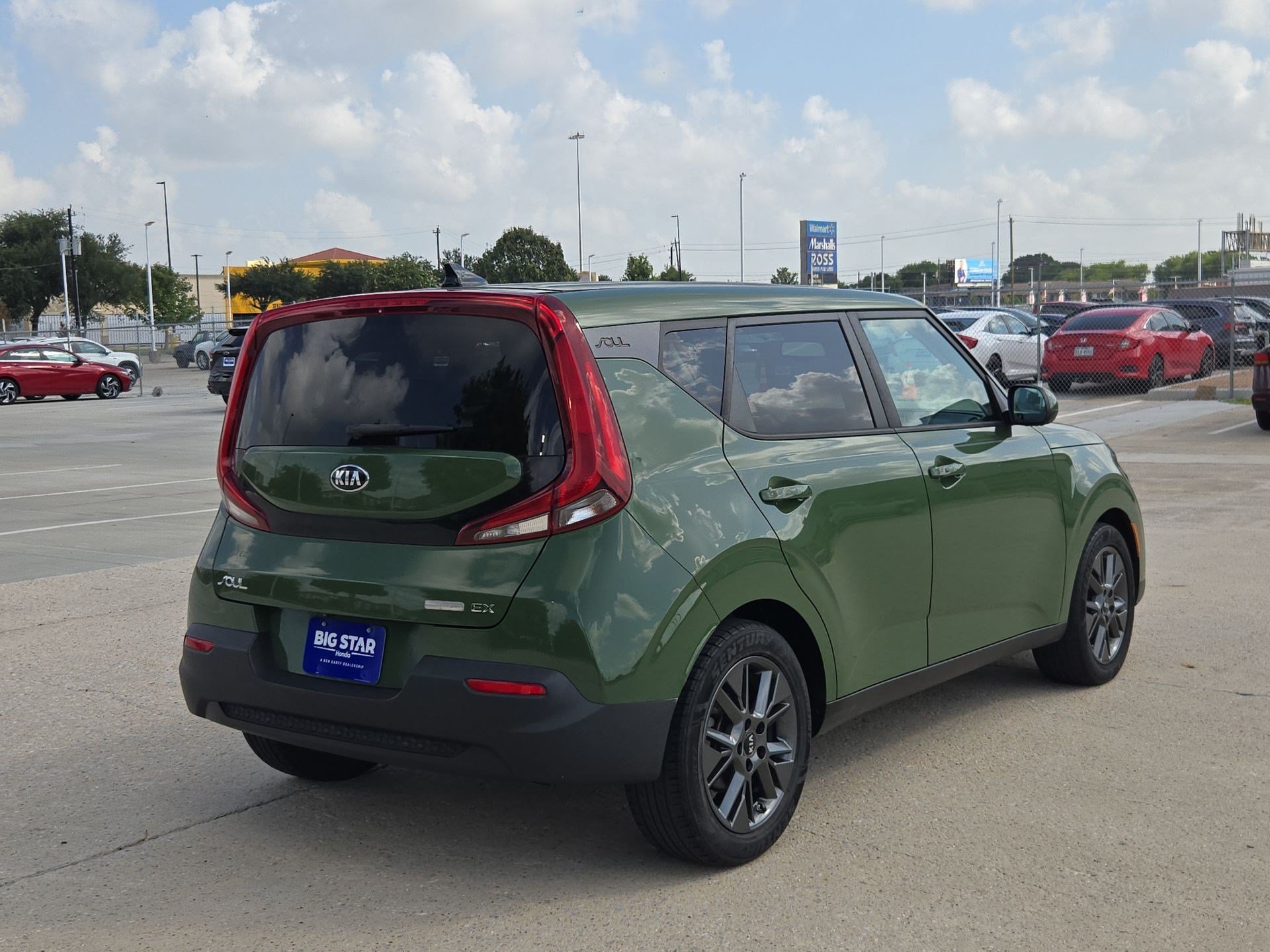 Used 2020 Undercover Green Kia EX image 3