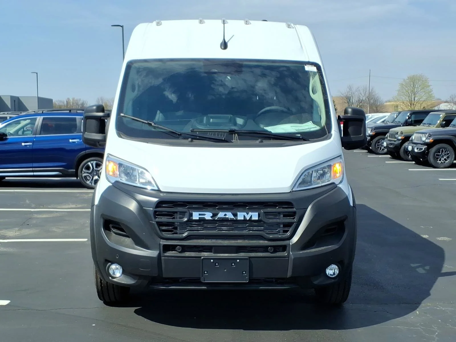 New 2026 Bright White Clear-Coat Exterior Paint RAM High Roof image 24
