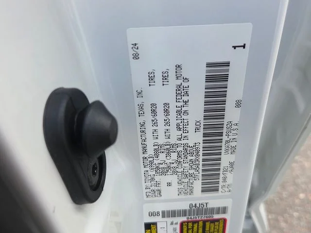 Used 2024 White Toyota SR5 image 6