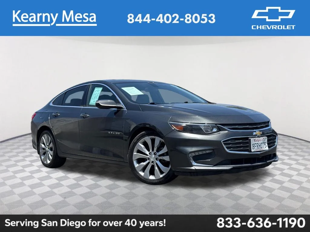Used 2018 Gray Chevrolet Premier image 1