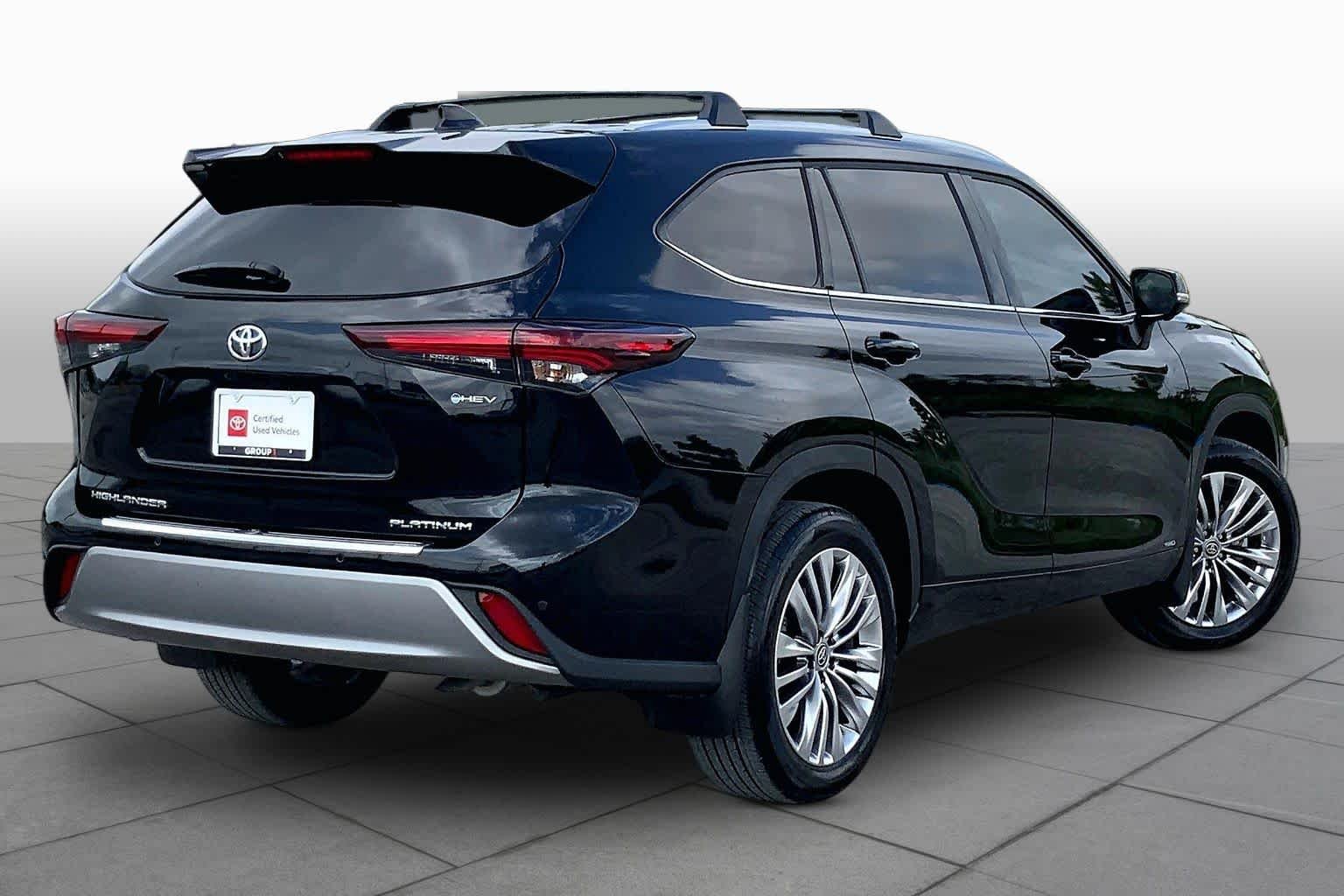Used 2026 Midnight Black Metallic Toyota Hybrid Platinum image 13