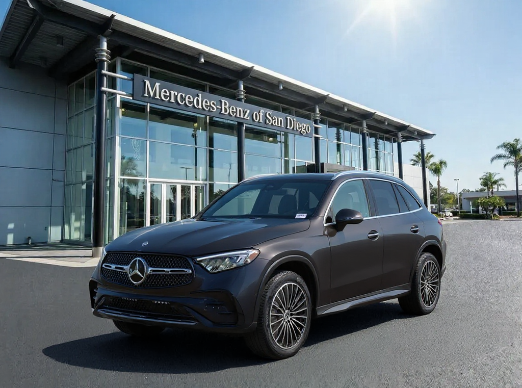 New 2026 Graphite Grey Metallic Mercedes-Benz GLC 300 image 1