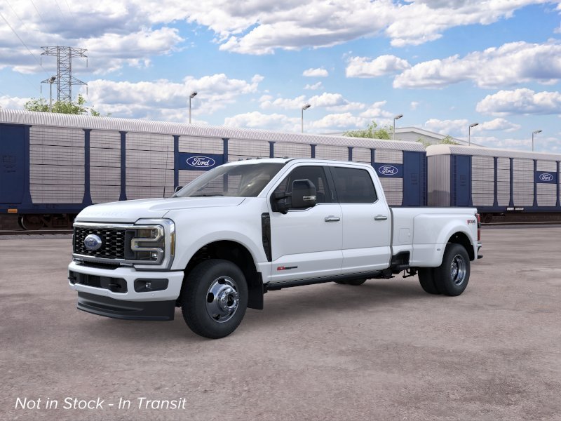 New 2026 Star White Metallic Tri-Coat Ford F-350® Platinum® image 1
