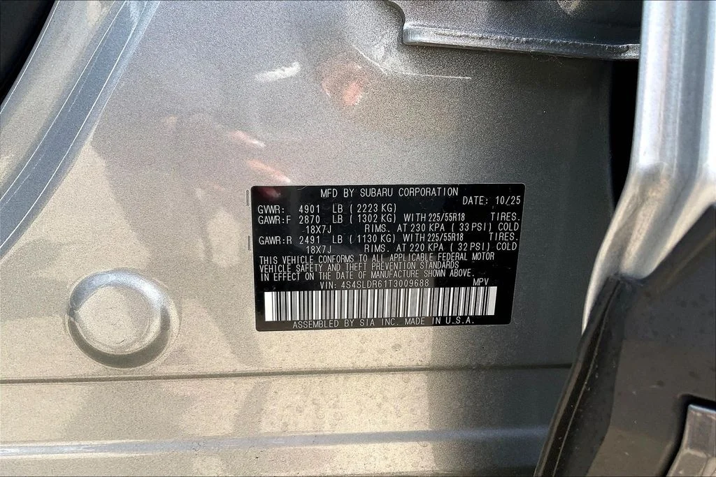 Used 2026 Silver Subaru Limited image 33