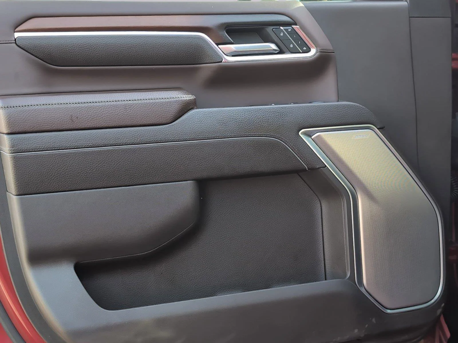Used 2024 Volcanic Red Tintcoat GMC Denali image 16