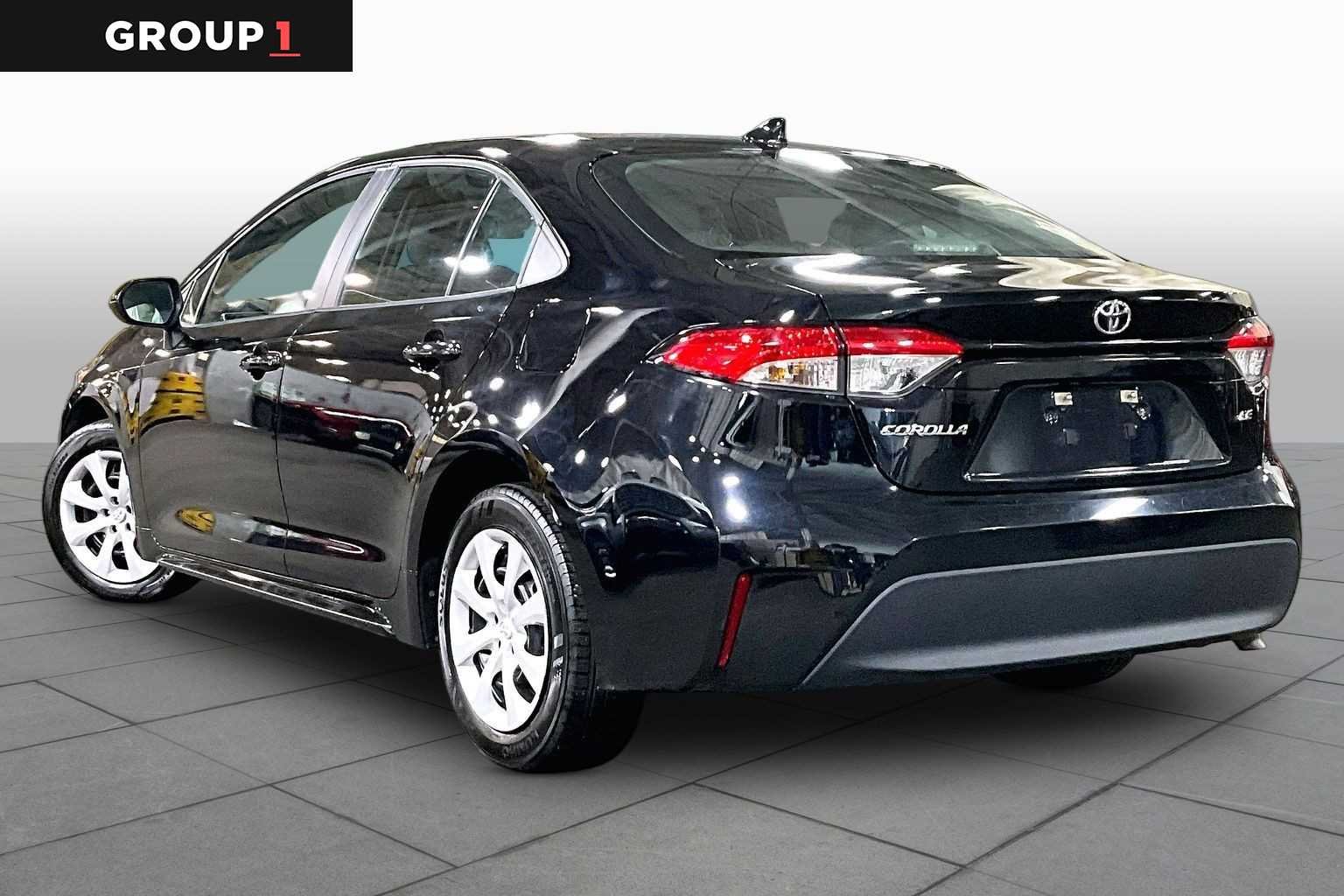 Certified Used 2024 Midnight Black Metallic Toyota LE image 12