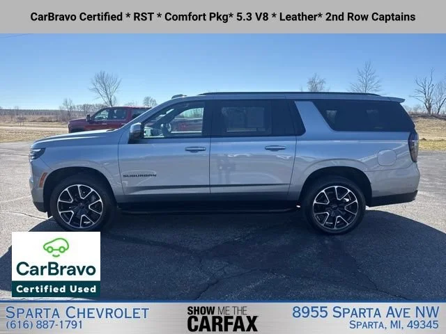 Certified Used 2025 Sterling Gray Metallic Chevrolet RST image 6