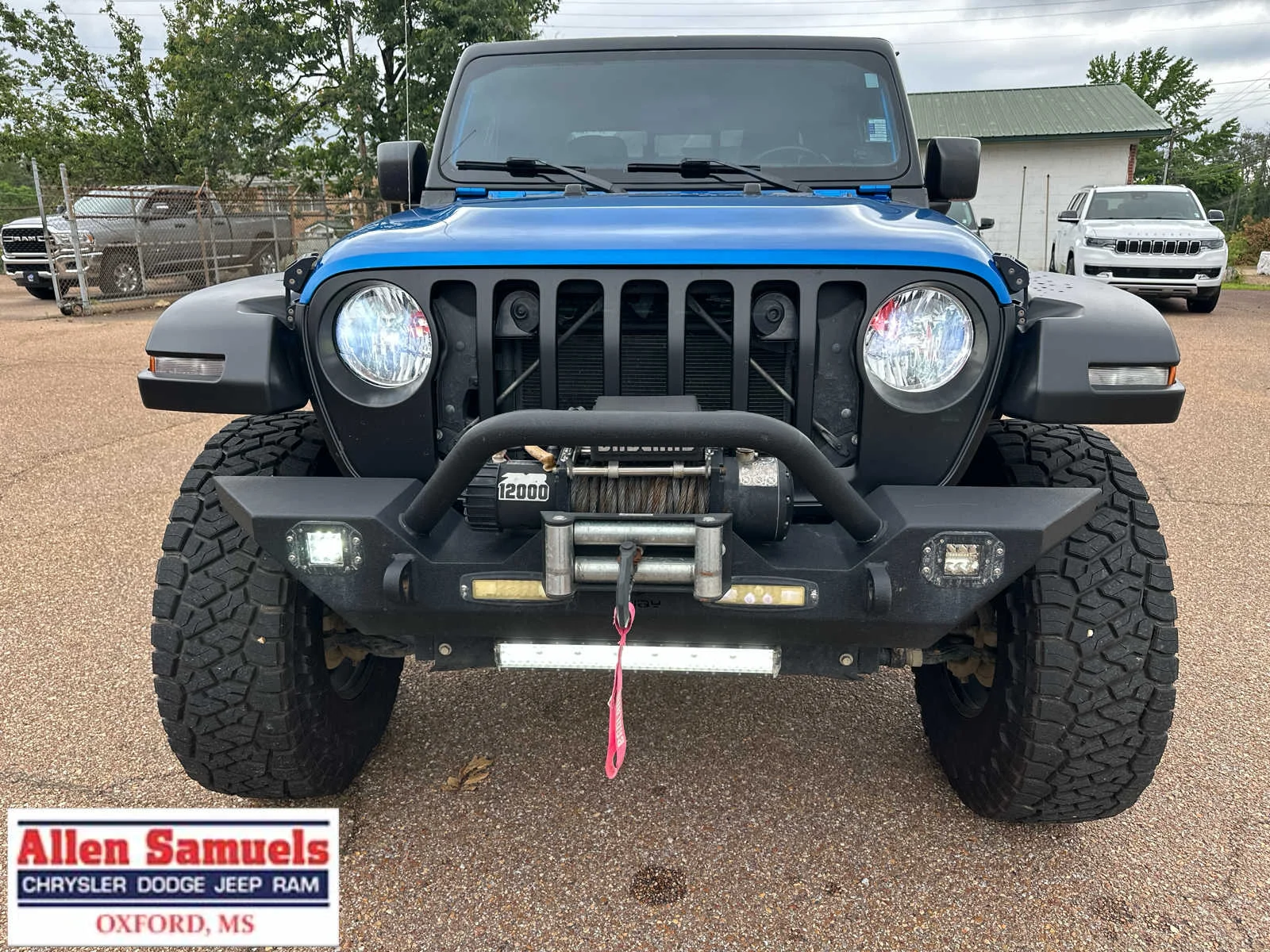 Used 2021 Hydro Blue Pearlcoat Jeep Sport S image 10