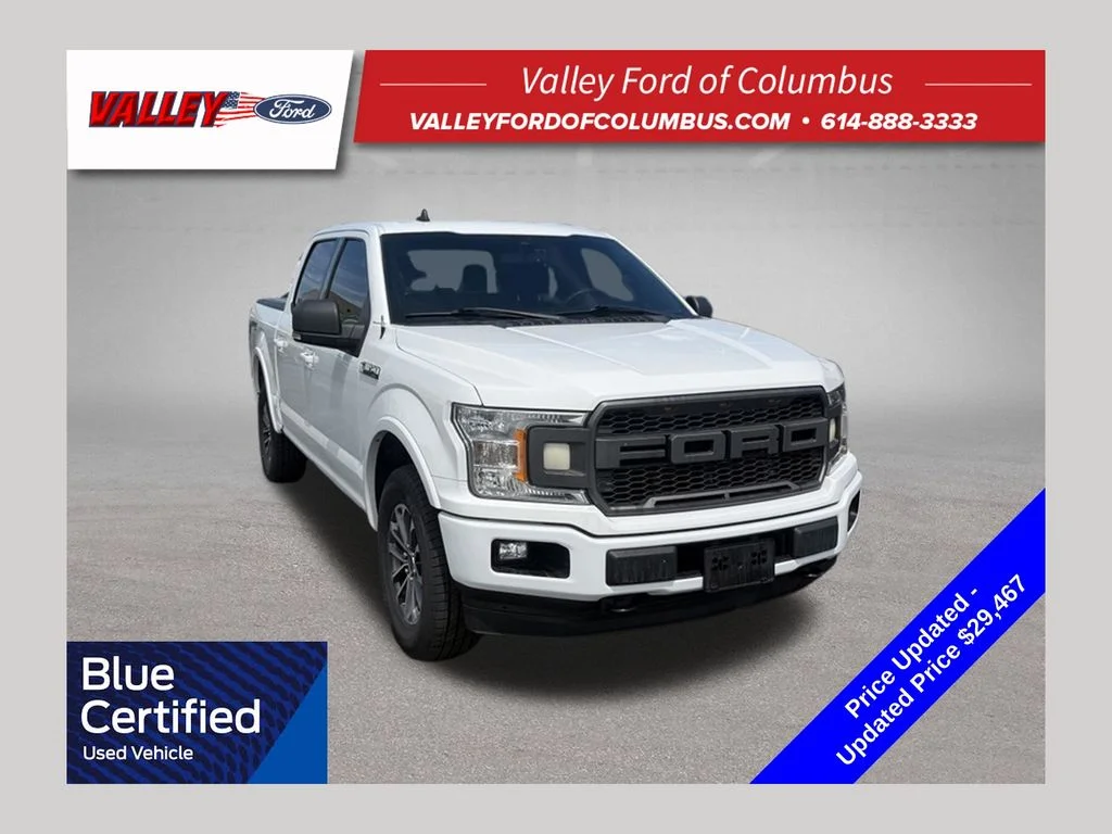 Used 2020 White Ford XLT image 1