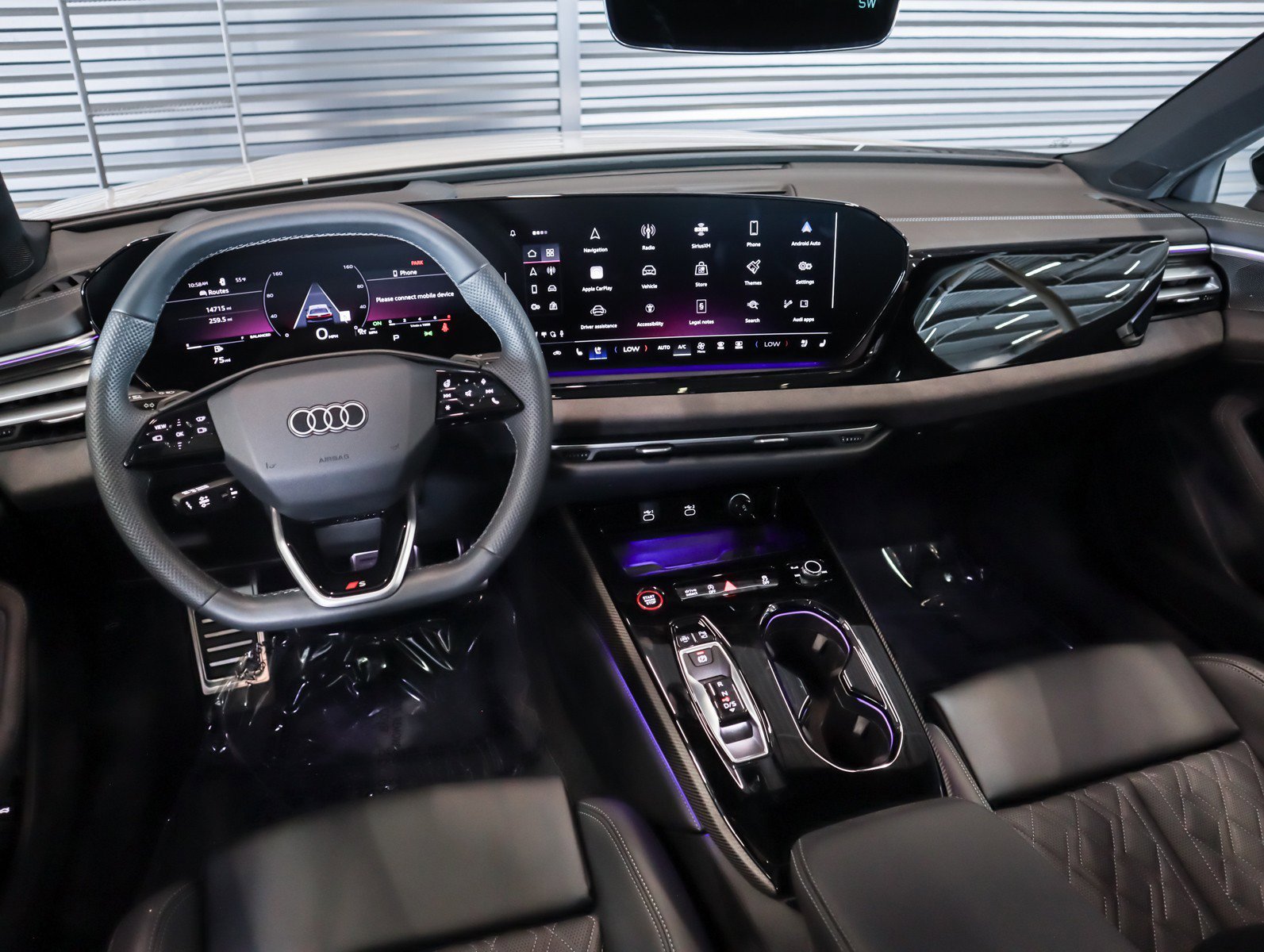 Used 2025 Glacier White Metallic Audi Premium Plus image 21