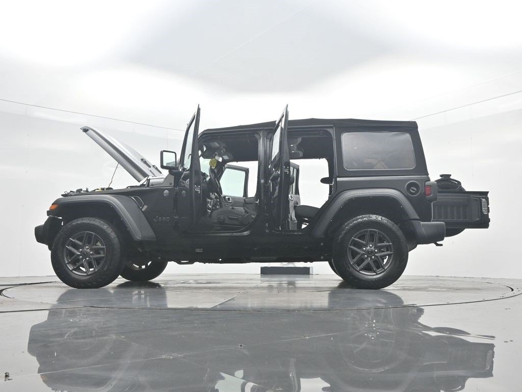 Used 2024 Black Clearcoat Jeep Sport S image 47