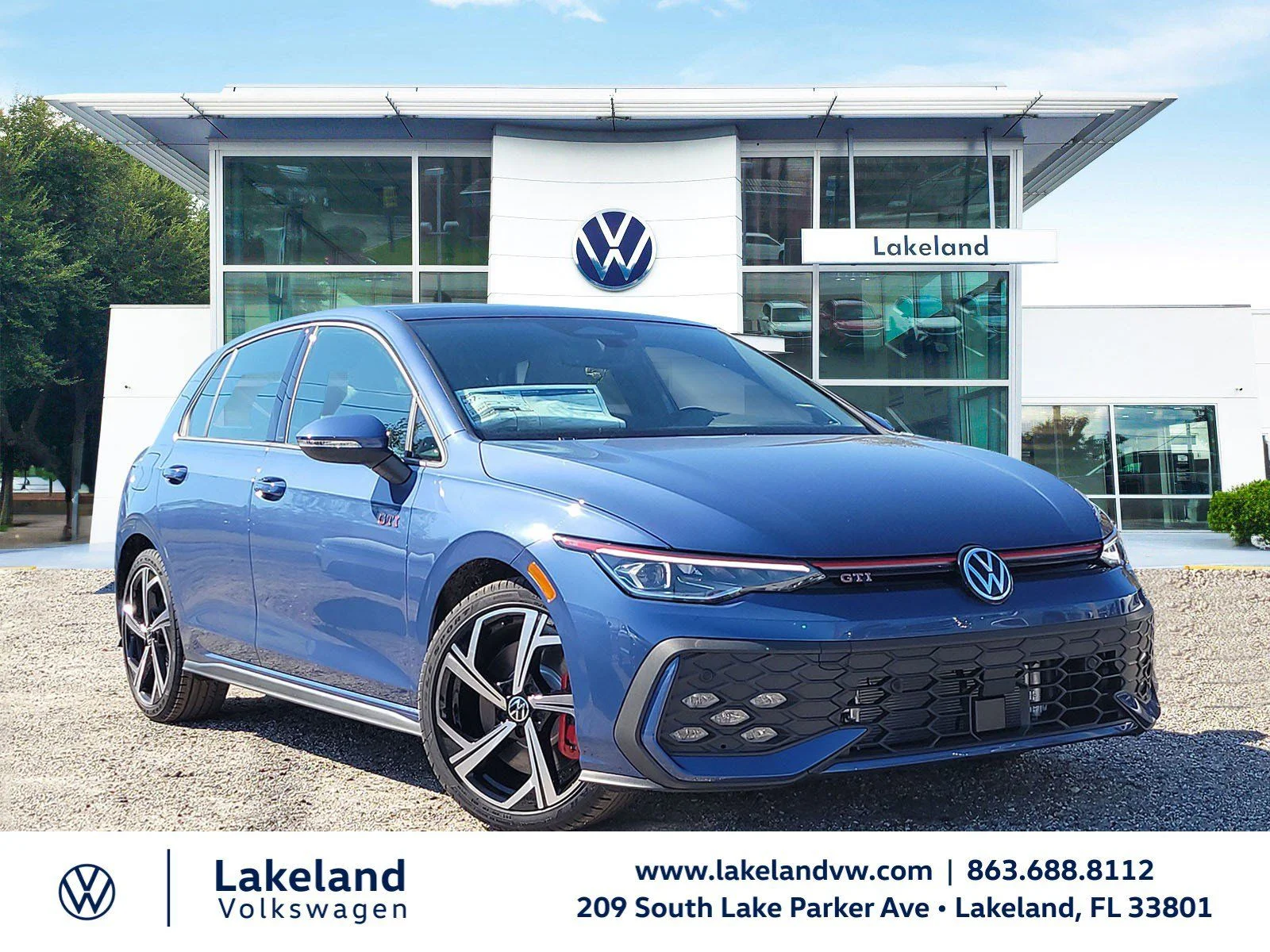 New 2026 Slate Blue Metallic Volkswagen 2.0T SE image 1