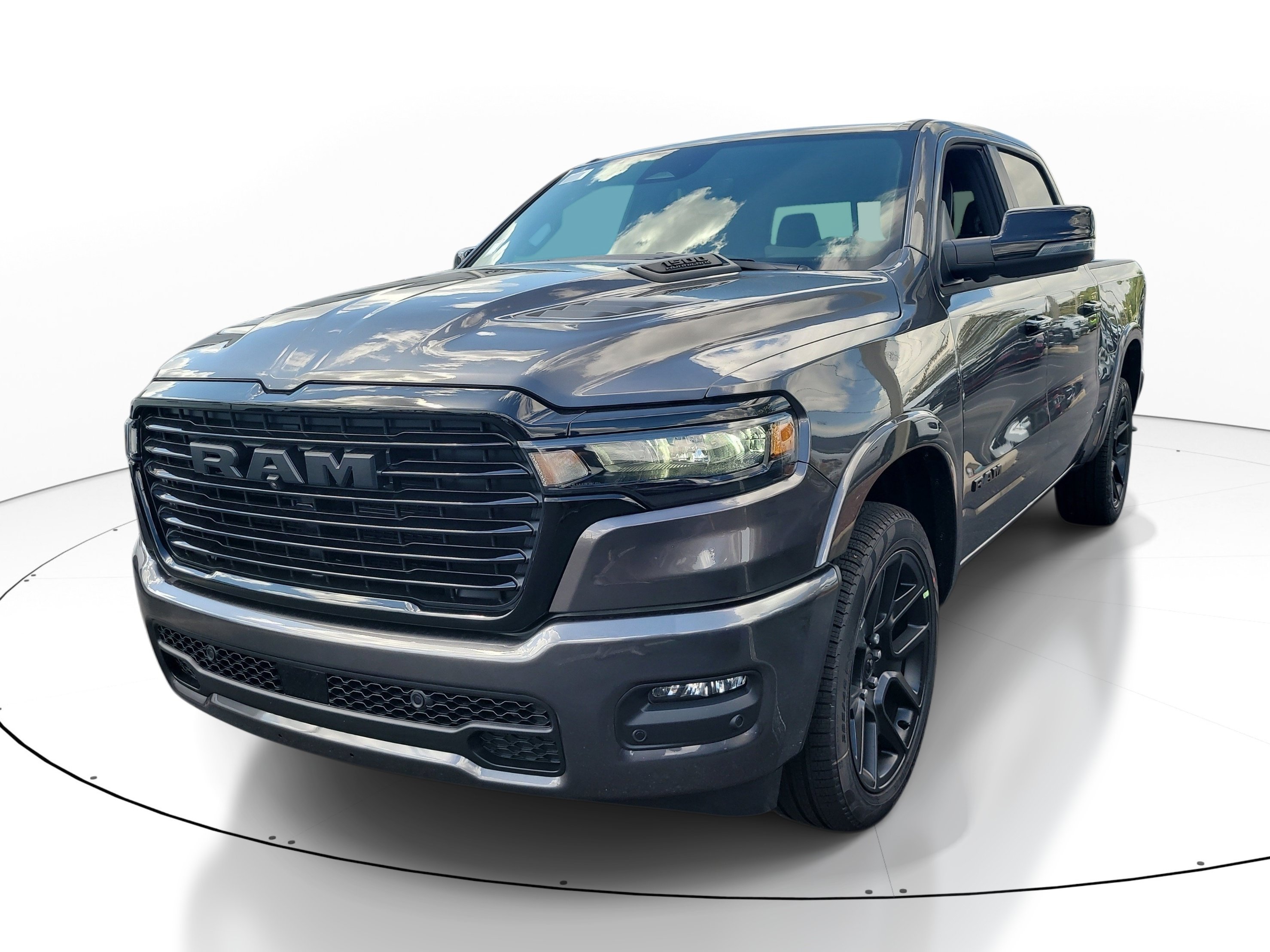New 2027 Granite Crystal Metallic Clear-Coat Exterior Paint RAM Laramie image 4