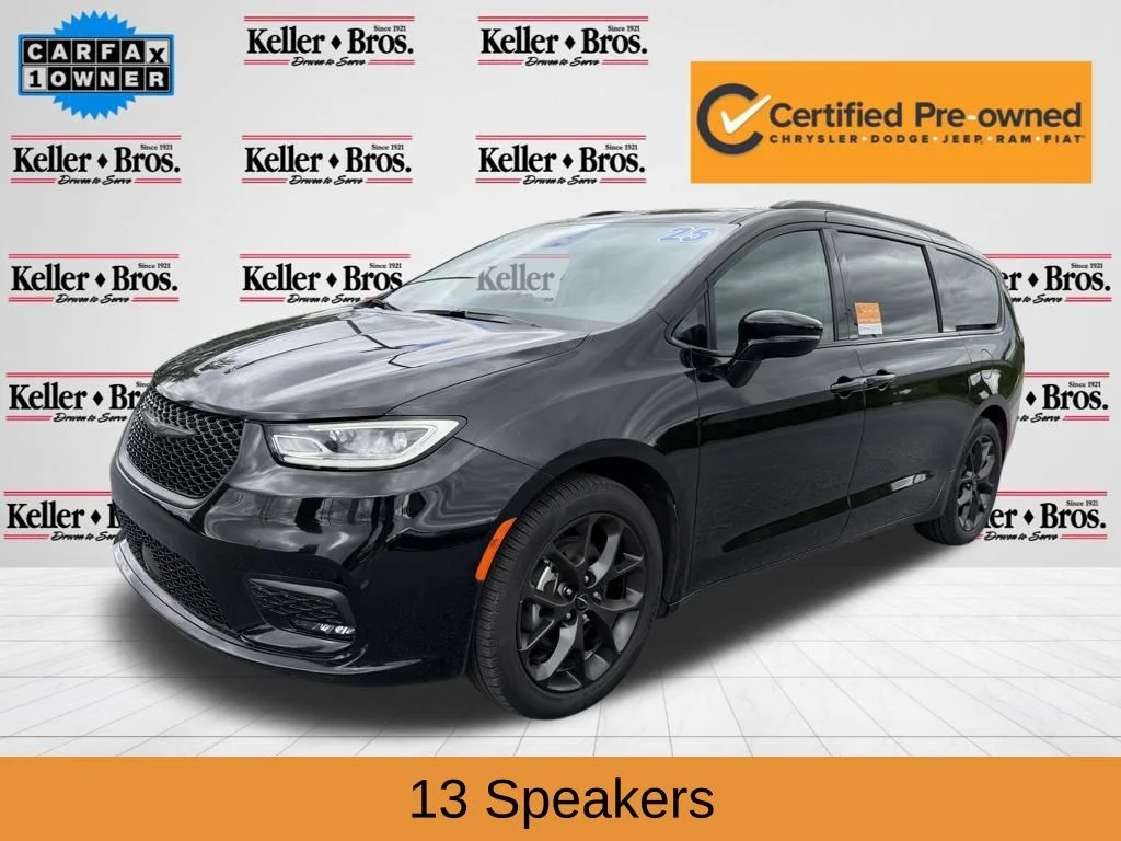 Certified Used 2025 Black Chrysler Limited image 3