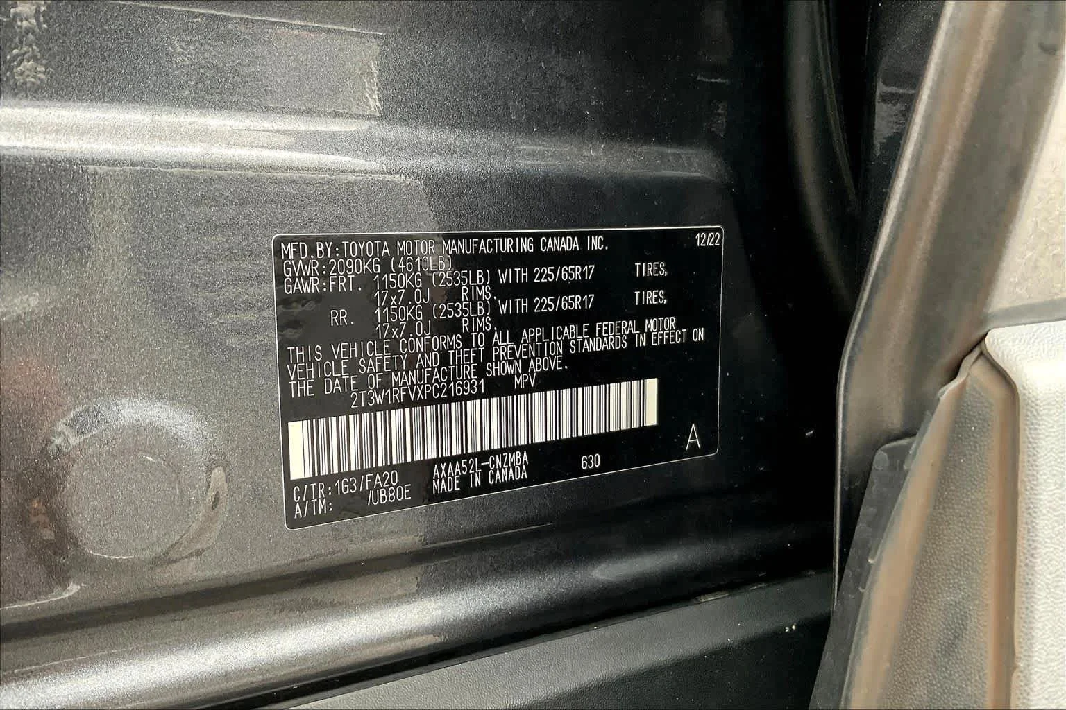Used 2023 Magnetic Gray Metallic Toyota XLE image 35