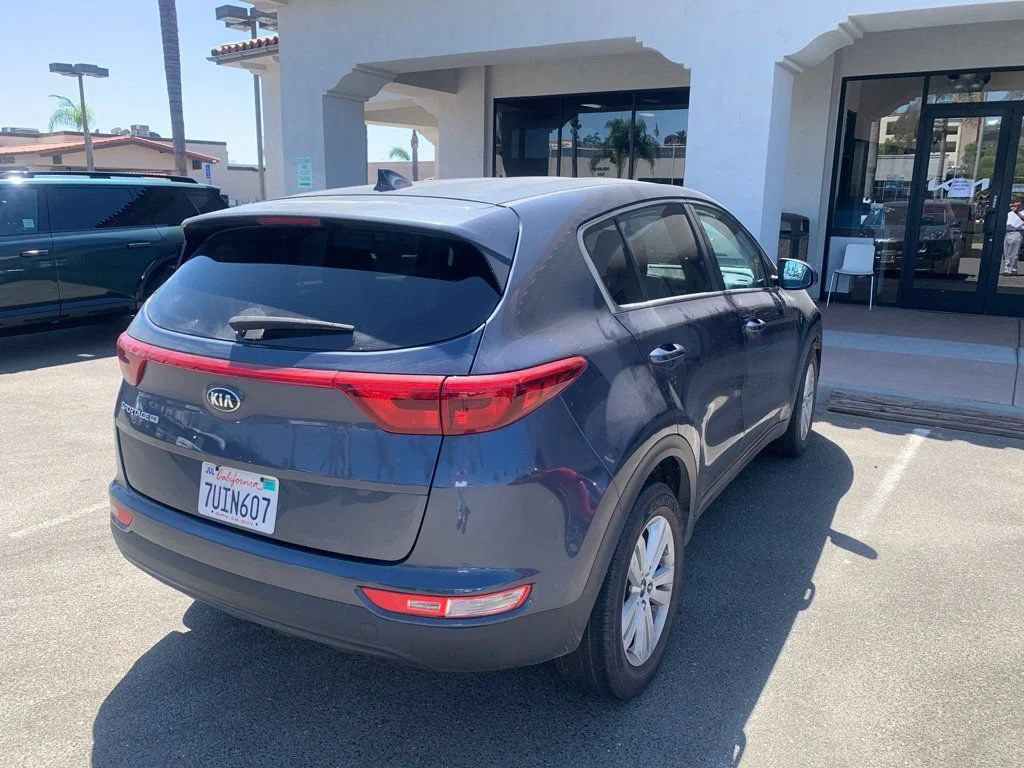 Used 2017 Blue Kia LX image 6