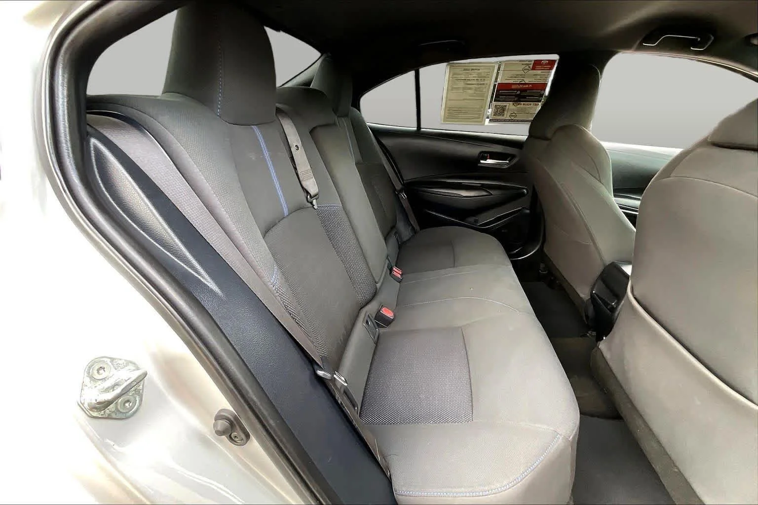 Used 2020 Classic Silver Metallic Toyota SE image 20