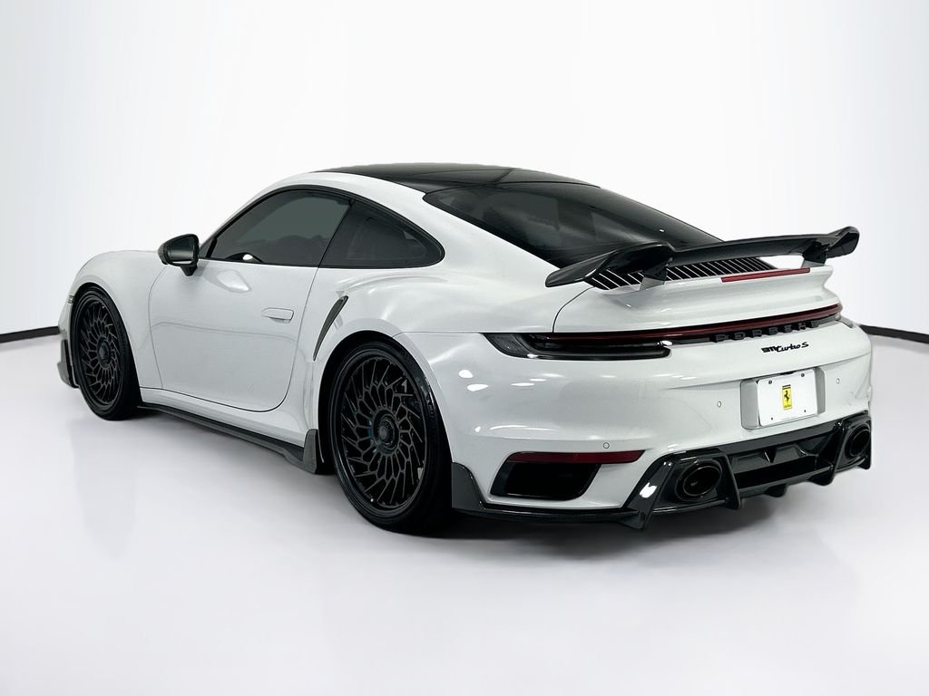 Used 2021 Carrara White Metallic Porsche Turbo S image 7