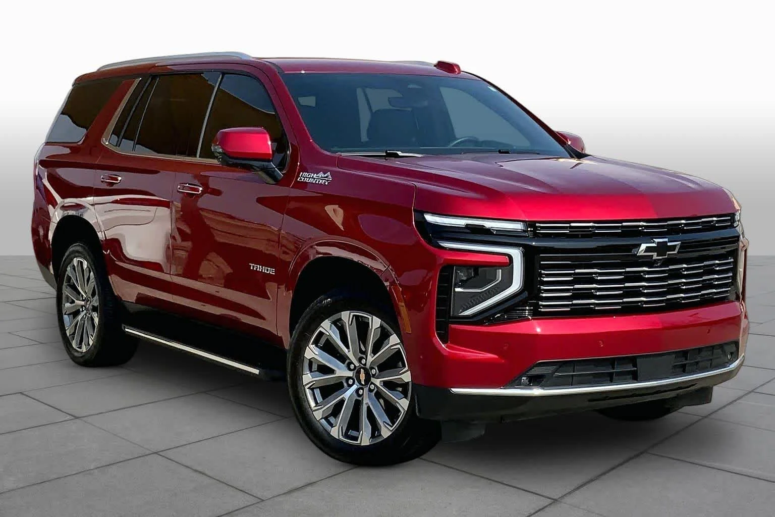 Used 2025 Radiant Red Tintcoat Chevrolet High Country image 4