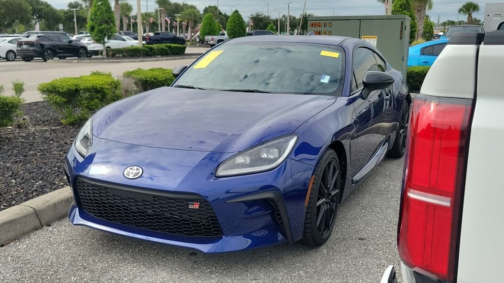 Certified Used 2025 Blue Toyota Premium image 2