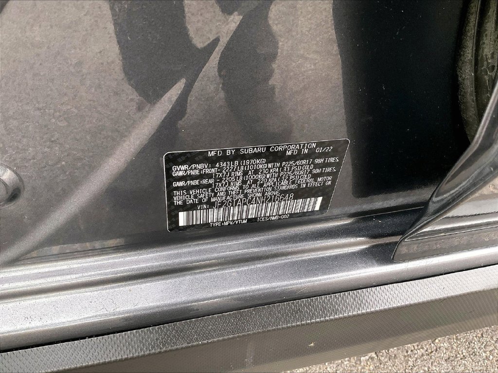 Used 2022 Gray Subaru Premium image 30