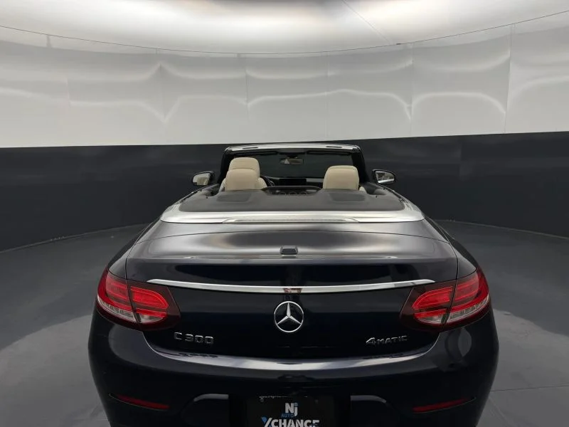 Used 2019 Blue Mercedes-Benz C 300 4MATIC® Cabriolet 2D image 44