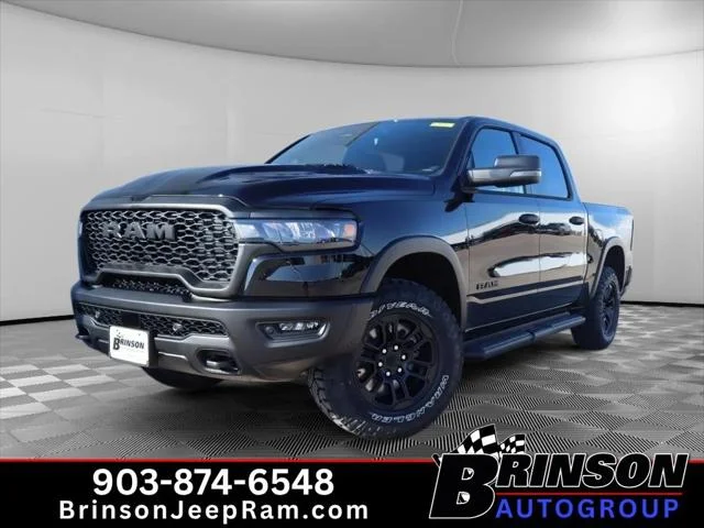 New 2026 Diamond Black Crystal Pearl-Coat Exterior Paint RAM REBEL image 1
