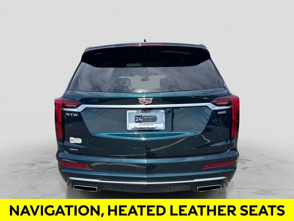 Used 2024 Green Cadillac Premium Luxury image 4