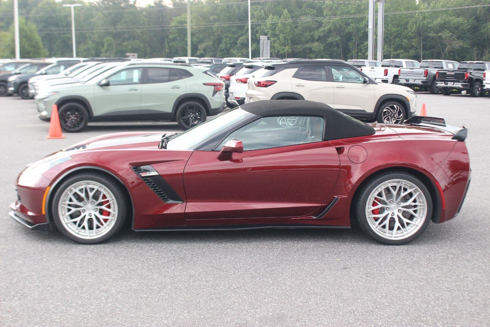 Used 2019 LONG BEACH RED METALLIC TINTCOAT Chevrolet Z06 2LZ image 4