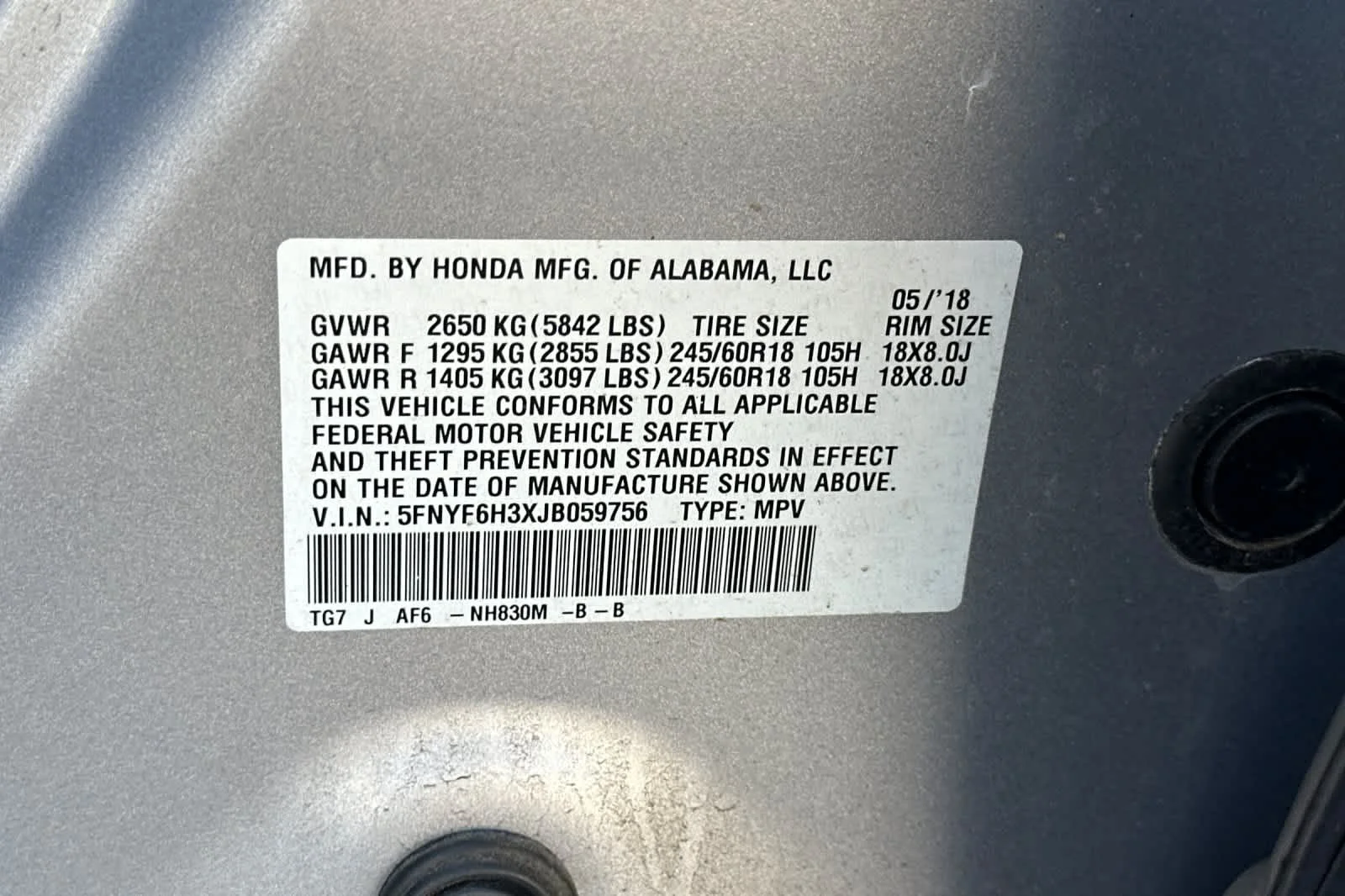 Used 2018  Honda EX image 29