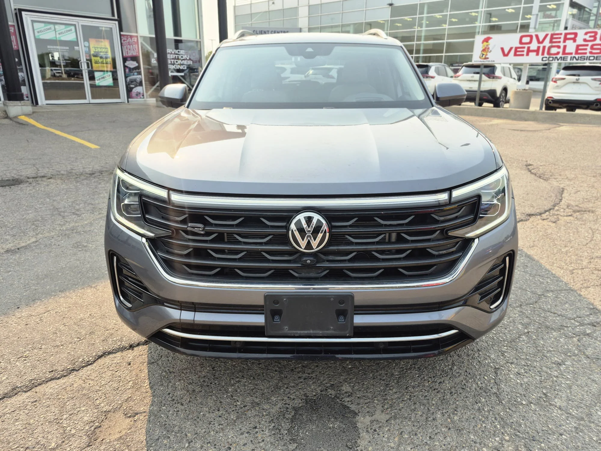 Certified Used 2024 Platinum Gray Metallic Volkswagen Execline AWD*7 Pass | Adaptive Cruise | Remote Start | Nav | 360 Cam | Cooled Leather | Pano Roof image 4