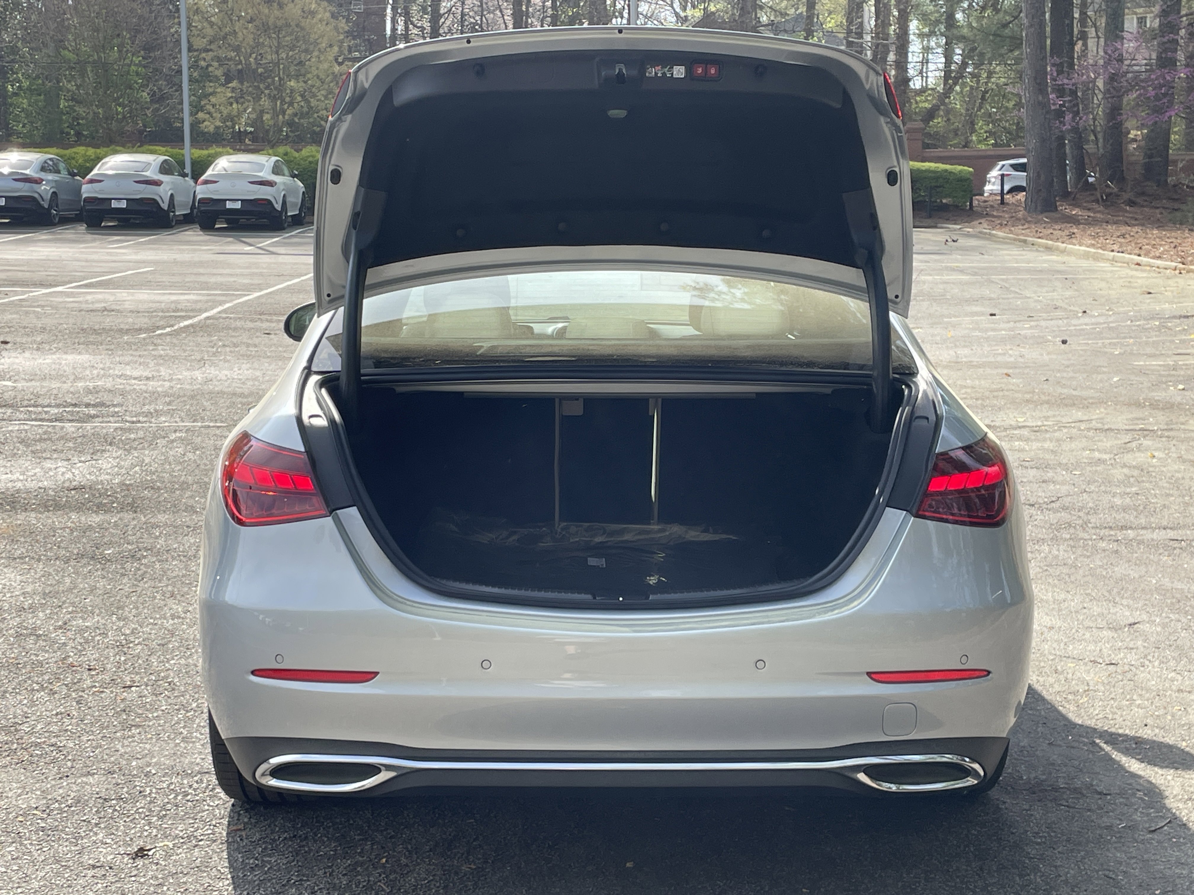 New 2026 Cirrus Silver Metallic Mercedes-Benz C 300 Sedan image 8