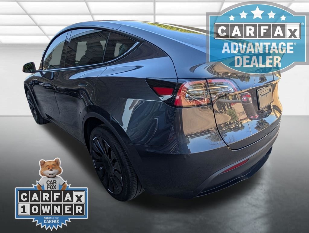 Used 2024 Gray Tesla Long Range Dual Motor All-Wheel Drive image 2