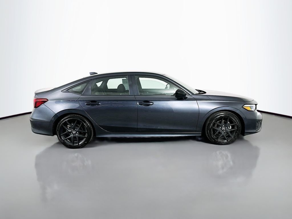 Certified Used 2025 Meteorite Gray Metallic Honda 4D SPORT image 9
