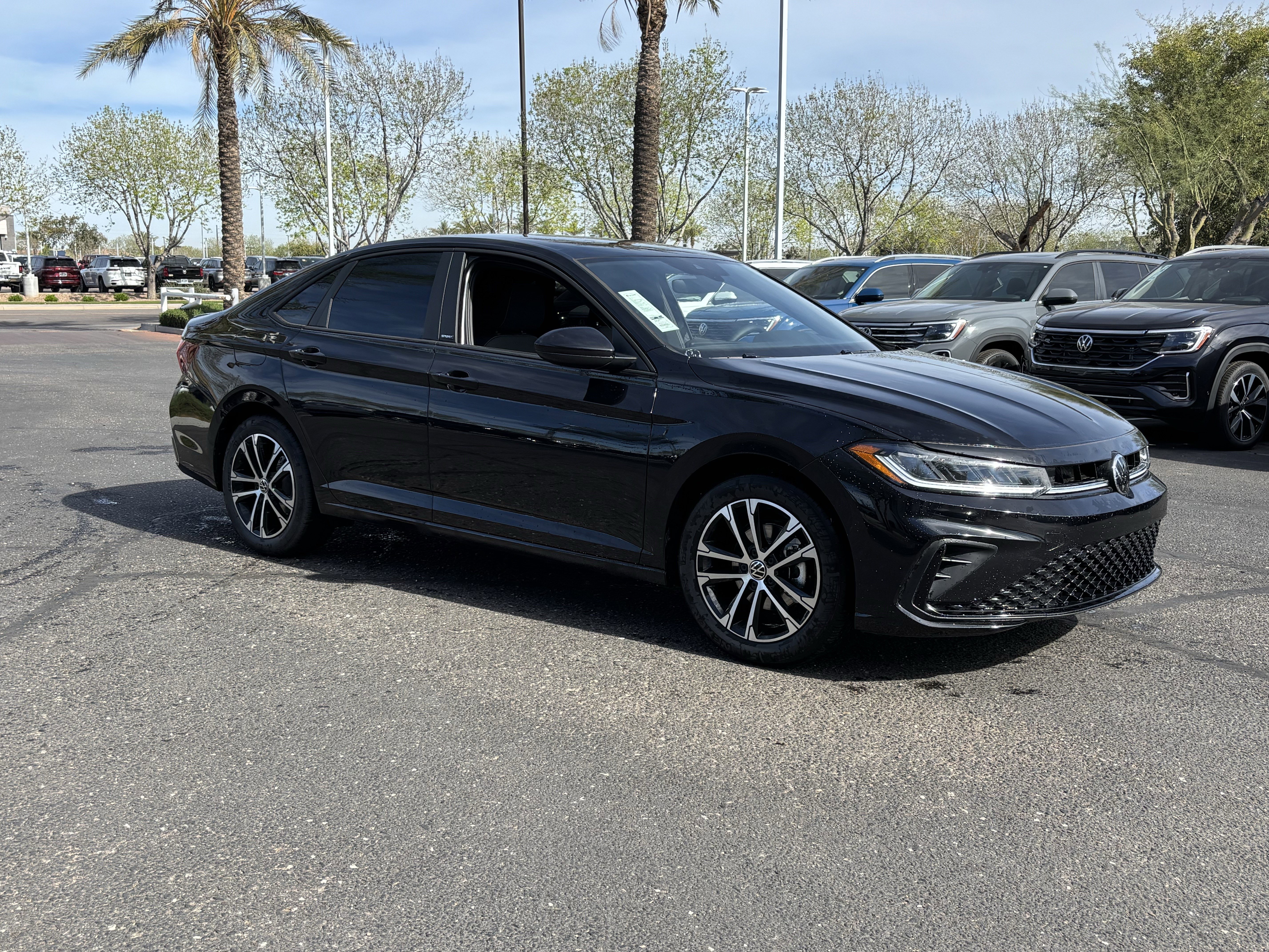 New 2026 Deep Black Pearl Volkswagen Sport image 4