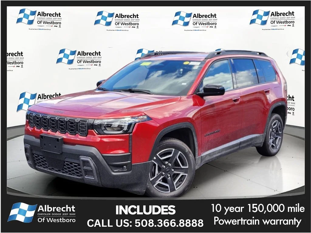 New 2026 Red Hot Pearl-Coat Exterior Paint Jeep Laredo image 1